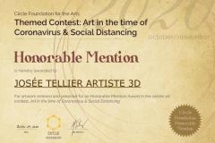 2020  CFA Contest Honorable Mention Josée Tellier ARTISTE 3D